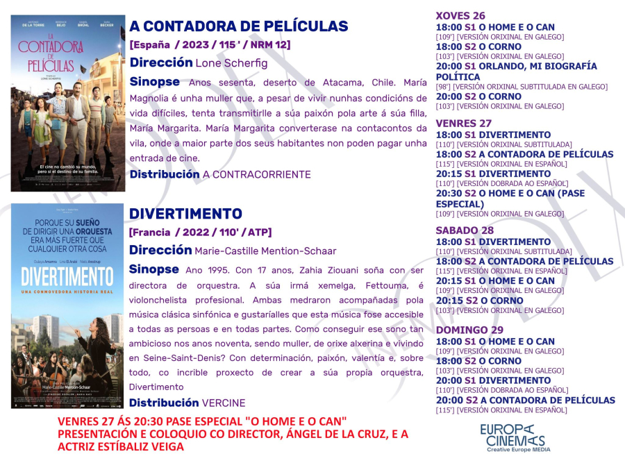 Codex Cinema – Pase especial «O home e o can»