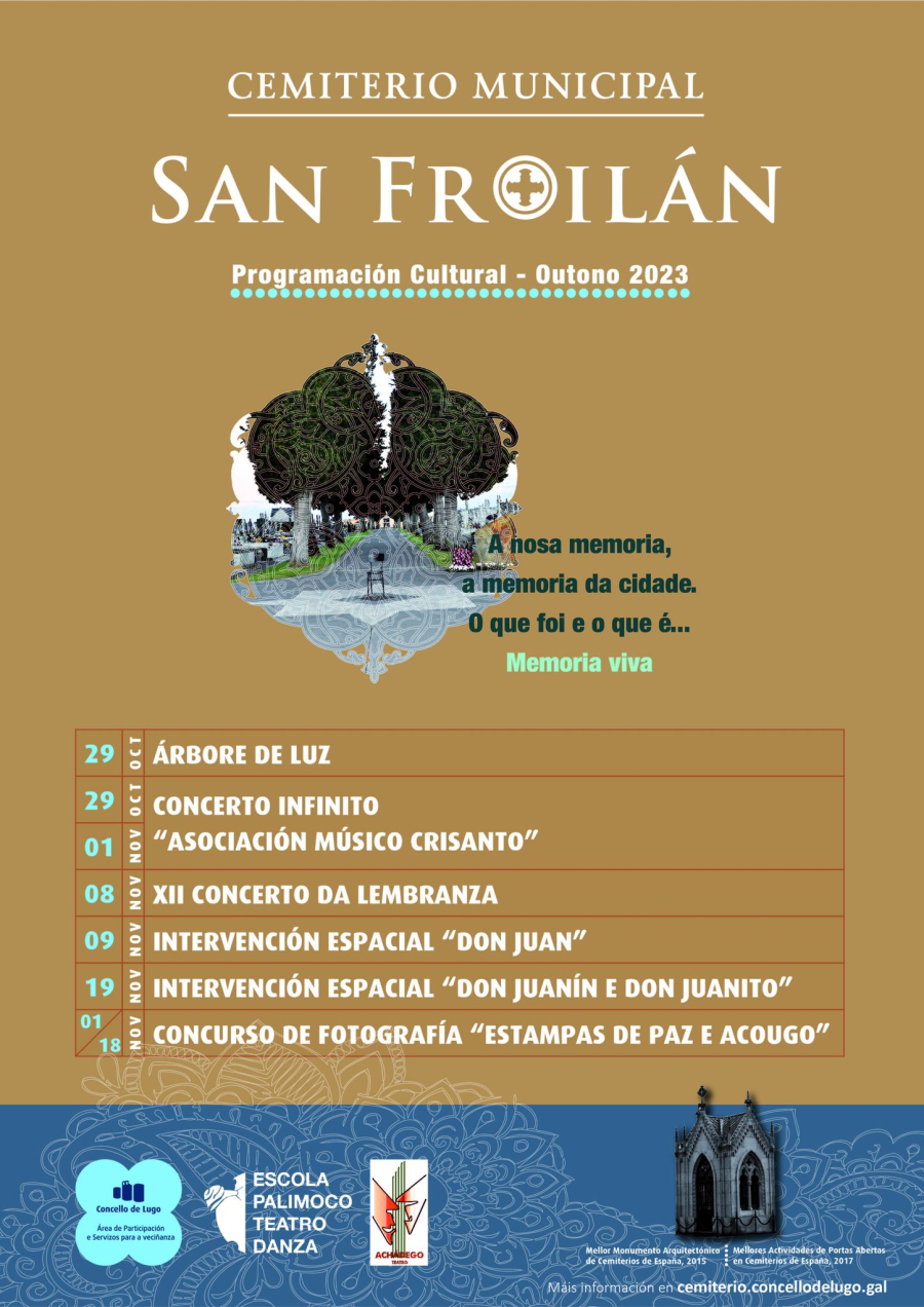 Novos Concertos no Cemiterio Municipal San Froilán