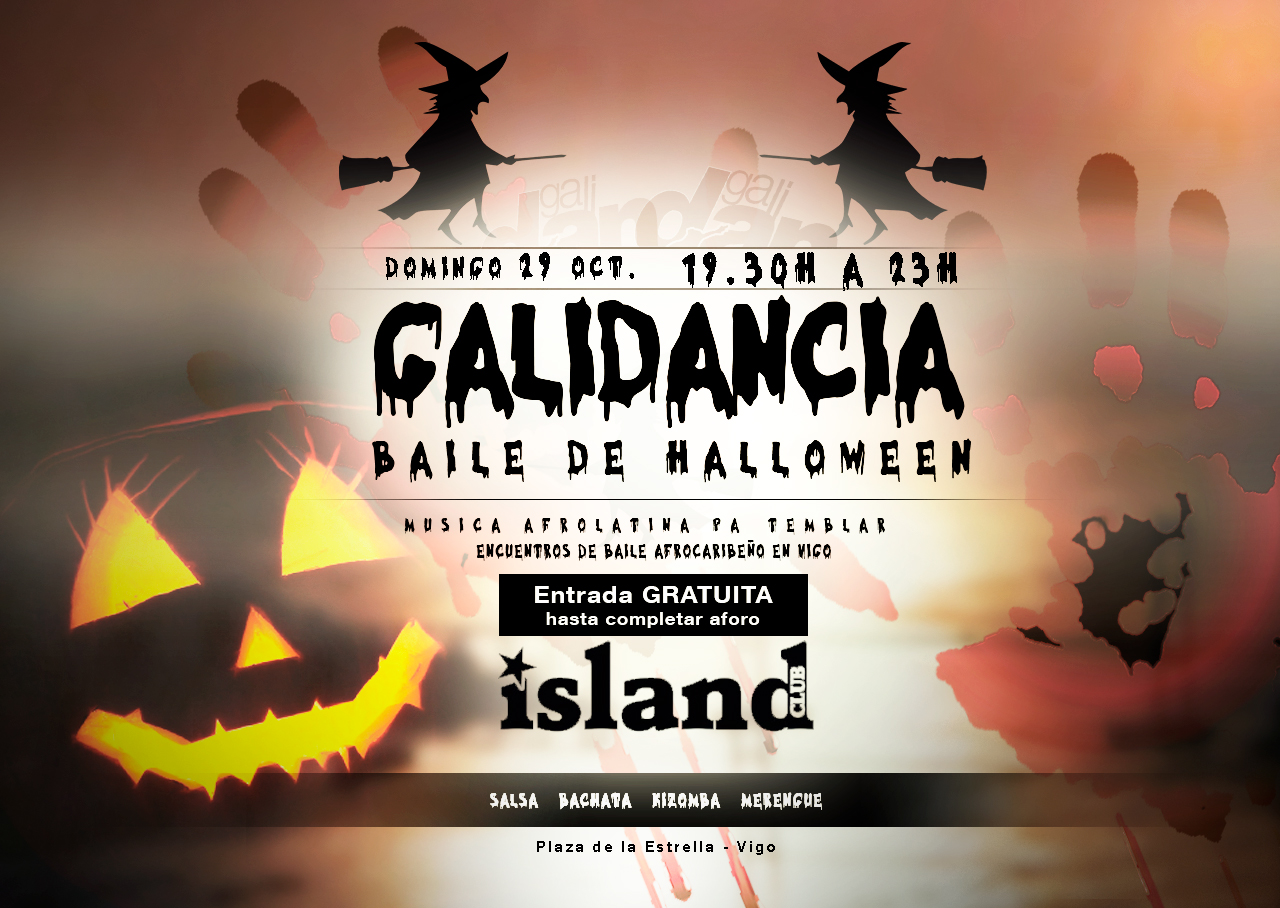 Fiesta de baile. Especial Halloween