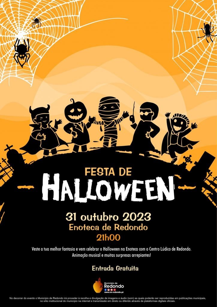 Festa de Halloween | 31 de outubro | 21h00 | Enoteca de Redondo