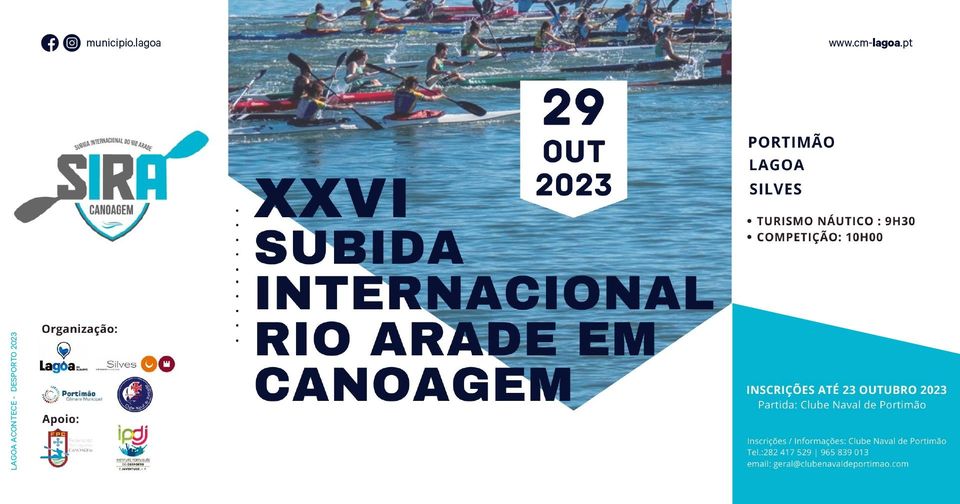 XXVI Subida Internacional Rio Arade em Canoagem
