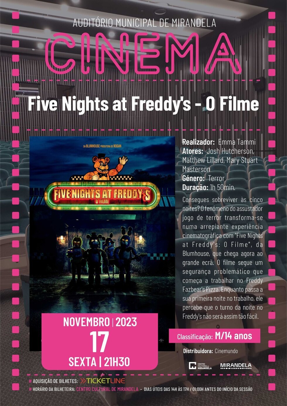 Five Nights At Freddy's': jogo recebe adaptação para o cinema
