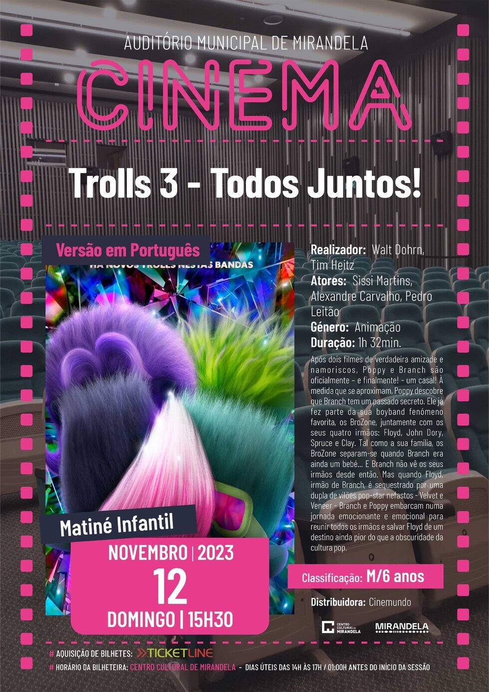 CM Mirandela / Cinema - Assassinos da Lua das Flores