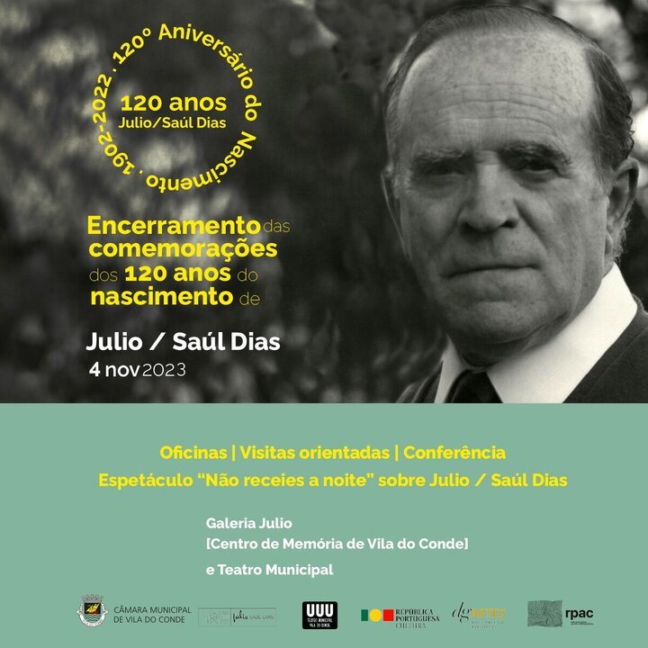 Julio - Saúl Dias: encerramento das celebrações dos 120 anos do nascimento