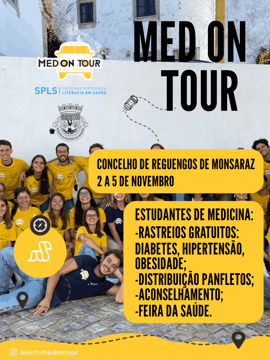Med on Tour – Estudantes de Medicina no Concelho de Reguengos de Monsaraz