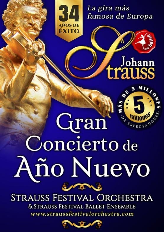 JOHANN STRAUSS-GRAN CONCIERTO DE AÑO NUEVO