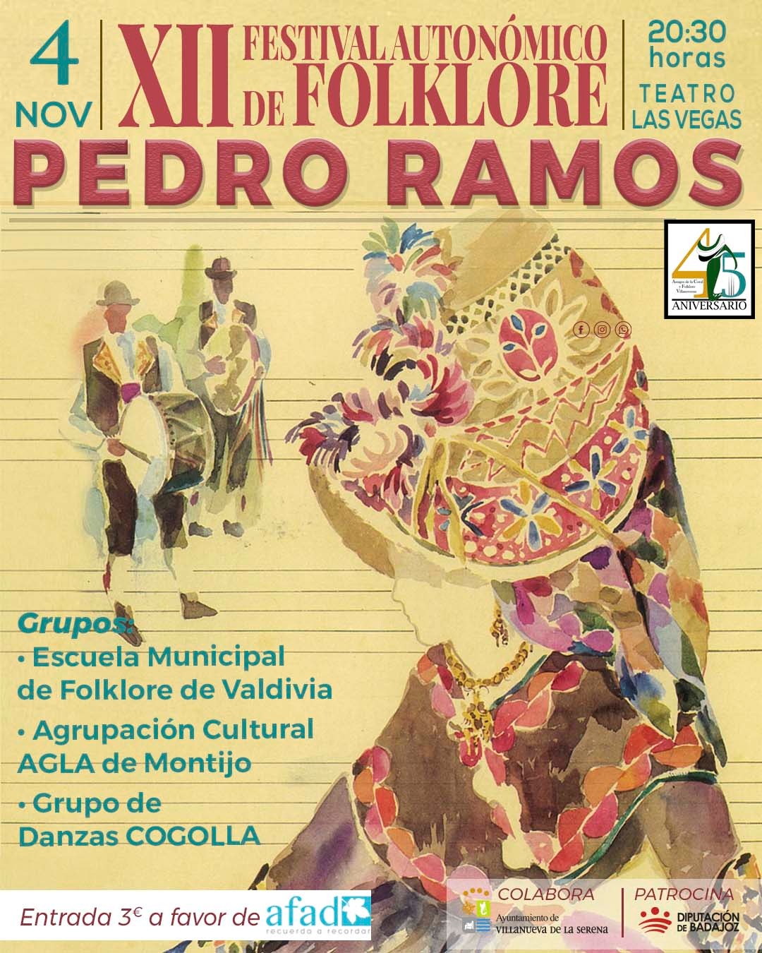 XII Festival Autonómico de Folklore Pedro Ramos