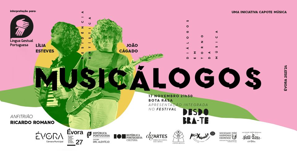 MUSICÁLOGOS'24 // JOÃO CÁGADO X LÍLIA ESTEVES // CAPOTE MÚSICA