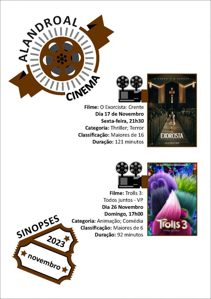 Cinema Alandroal – novembro