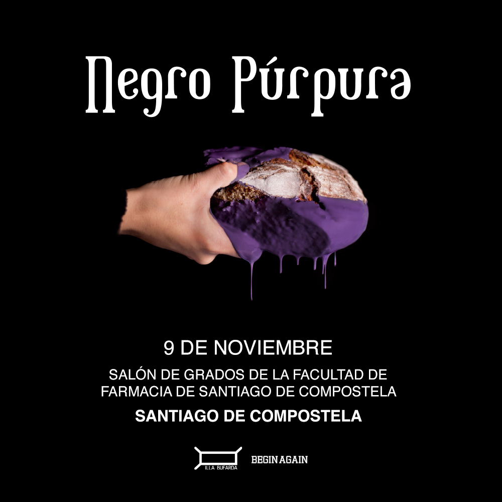 Negro Púrpura en Santiago de Compostela 