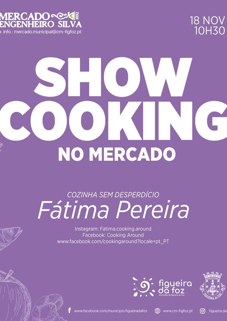 Showcooking no Mercado- «Cozinha sem desperdício»