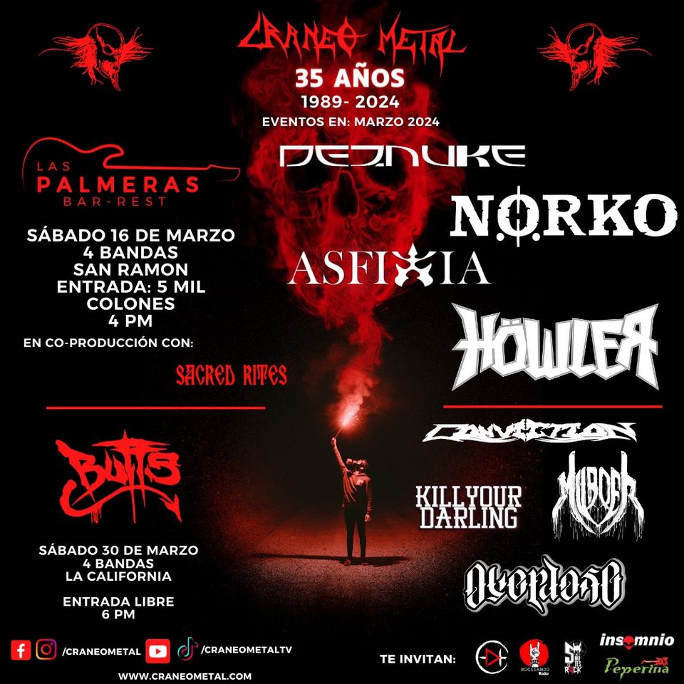 35 Años de Craneo Metal - Bar BUTTS