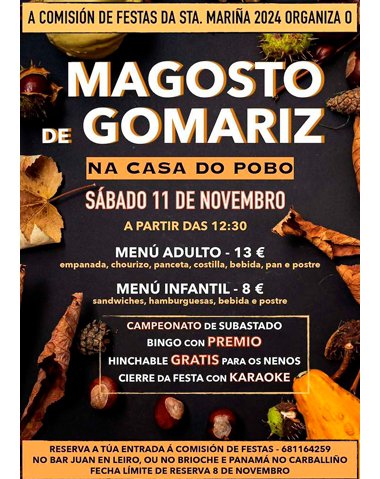 MAGOSTO DE GOMARIZ