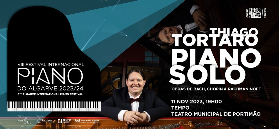 VIII Festival Internacional de Piano: Thiago Tortaro