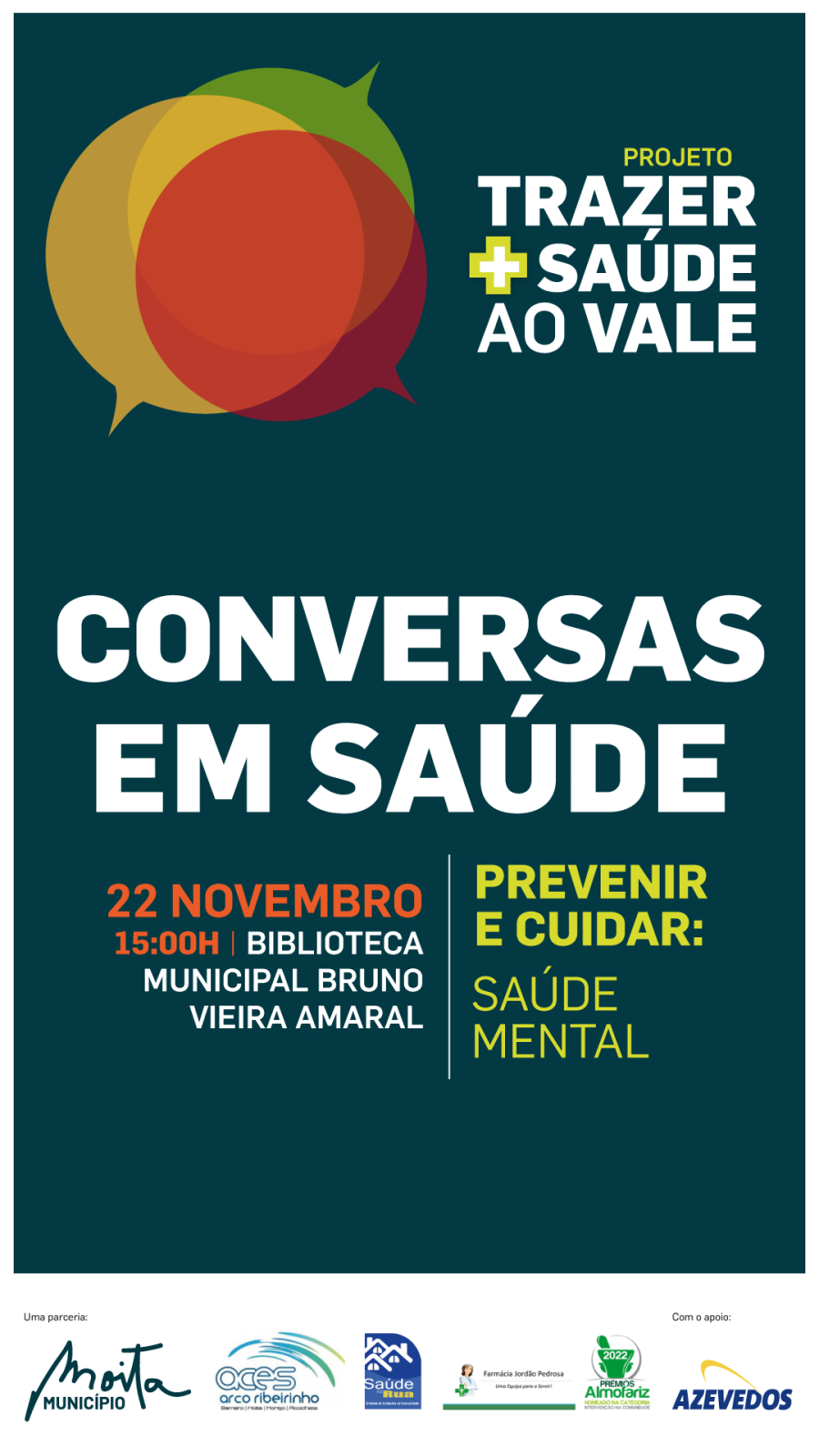 Conversas em Saúde | Prevenir e cuidar: Saúde Mental