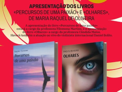 Apresentação de livros | Raquel Oliveira
