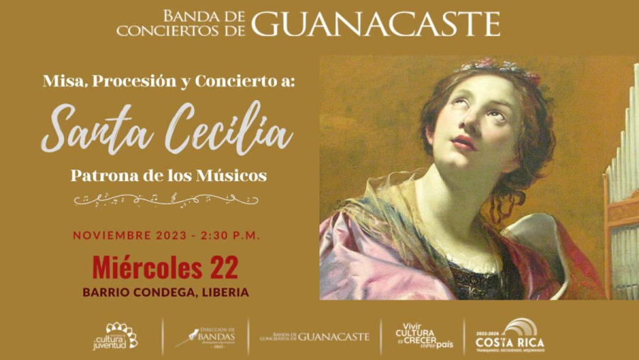 Concierto Procesión y Misa a Santa Cecilia  | Banda de Conciertos de Guanacaste