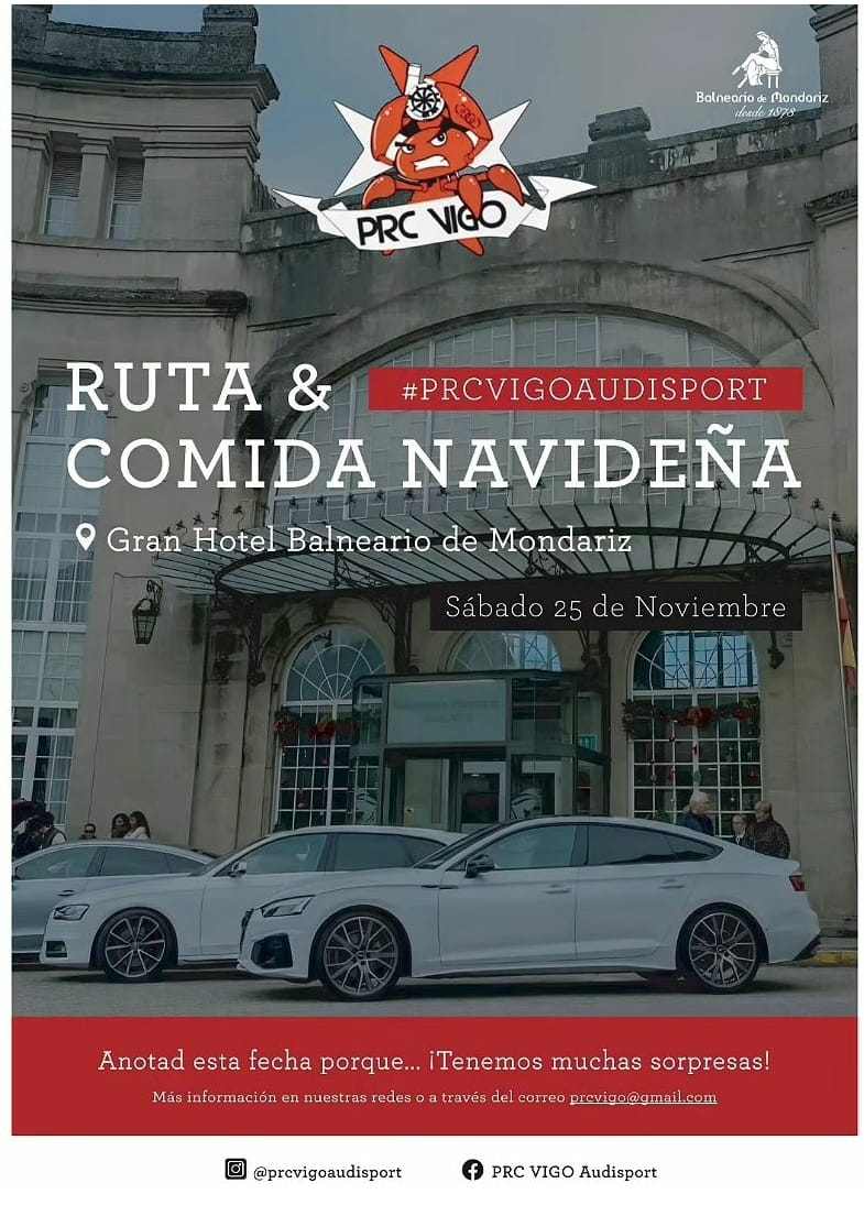 PRC Ruta y comida Navideña Vigo AudiSport 