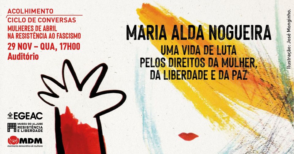 Maria Alda Nogueira, uma vida de luta pelos direitos da Mulher, da Liberdade e da Paz