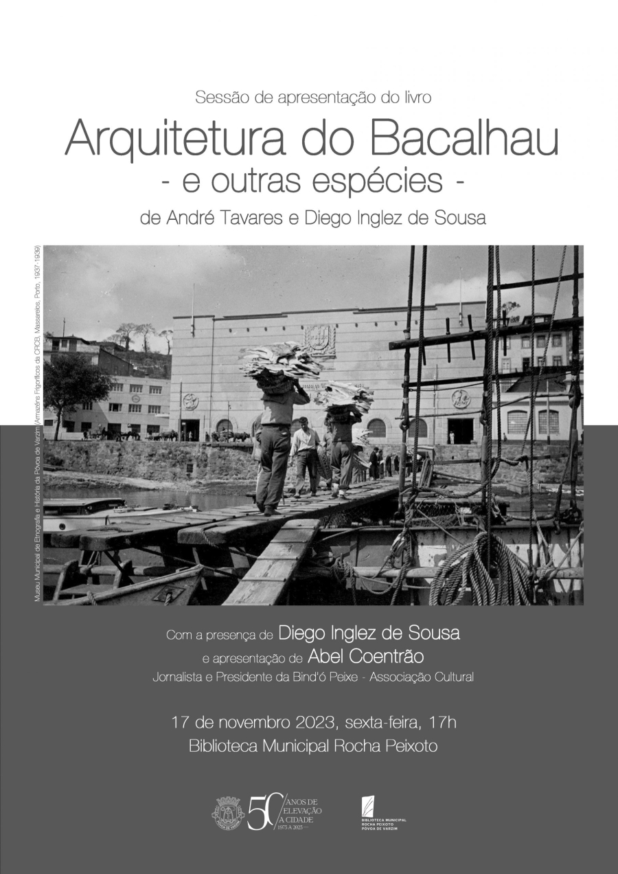 Lançamento do livro “Arquitectura do Bacalhau e outras Espécies”