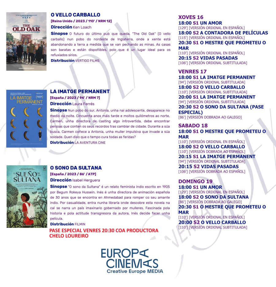 Codex Cinema xoves 16 de novembro en adiante