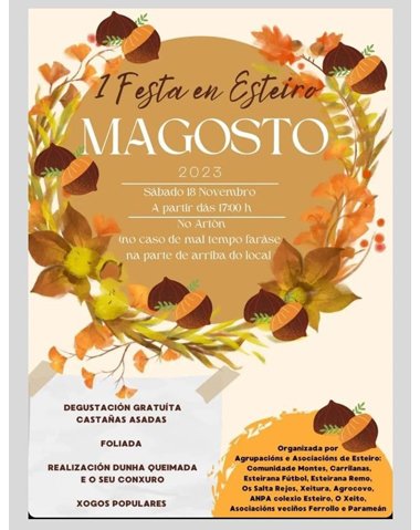 MAGOSTO 2023 | ESTEIRO