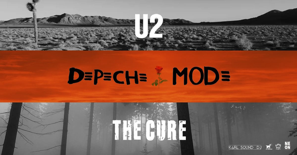 The Cure, U2 & Depeche Mode by Neon Collective en Málaga