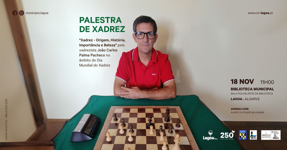 Palestra de Xadrez  Xadrez - Origem, História, Importância e