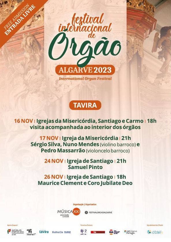 XVI Festival de Órgão do Algarve 2023