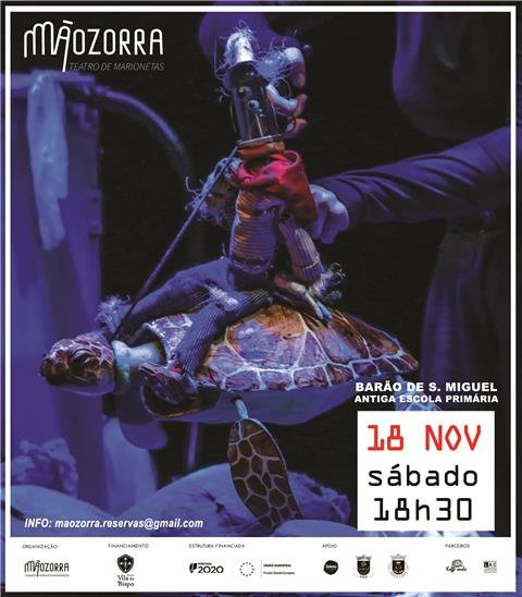 Mãozorra - Teatro de Marionetas - 'PALHINHAS, A HISTÓRIA DE UM ESPANTALHO'