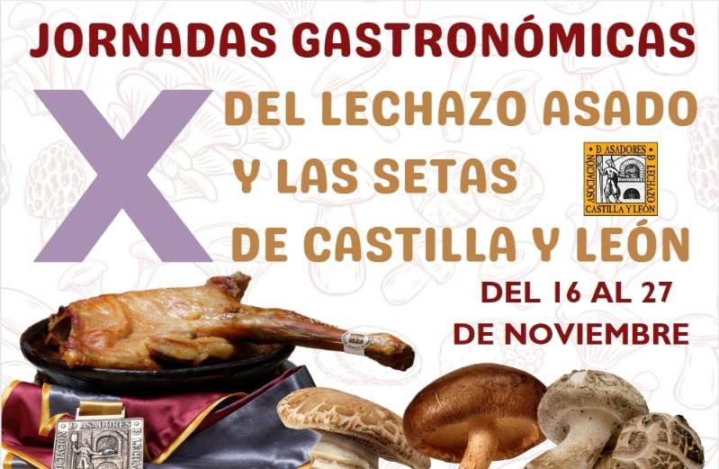 X Jornadas Gastronómicas del Lechazo asado y las setas