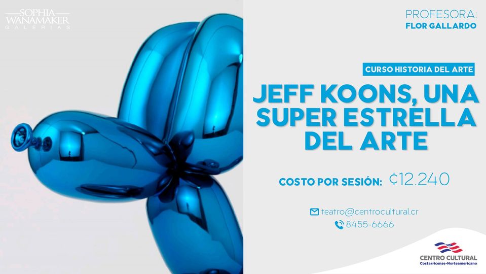Jeff Koons, una super estrella del arte 
