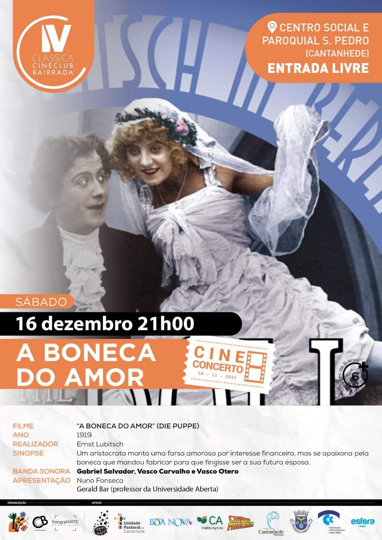 4.ª Clássica - Cine-concerto “A Boneca do Amor” (Die Puppe)