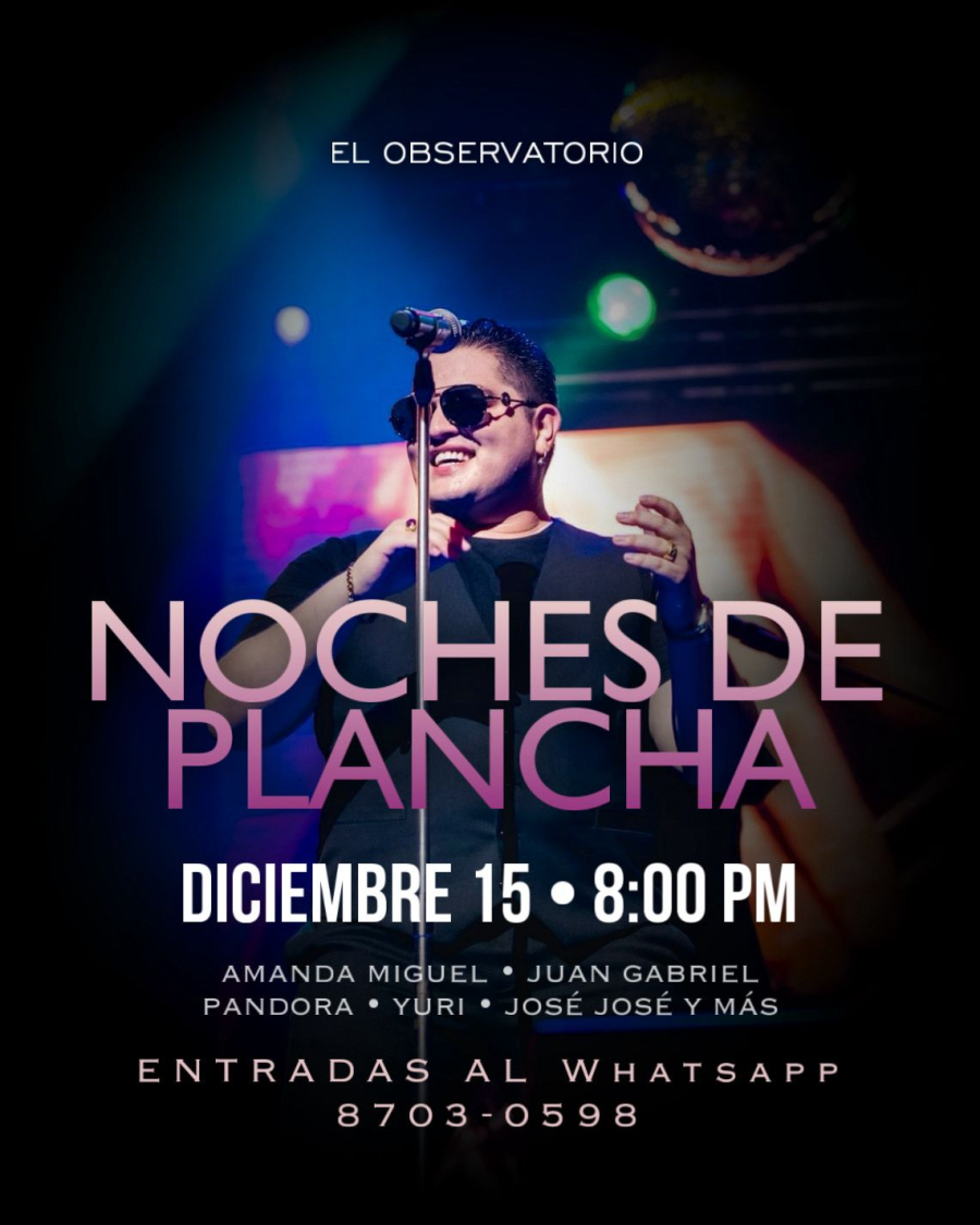 Noches de Plancha. Interpretado por:  JORGE CHICAS.