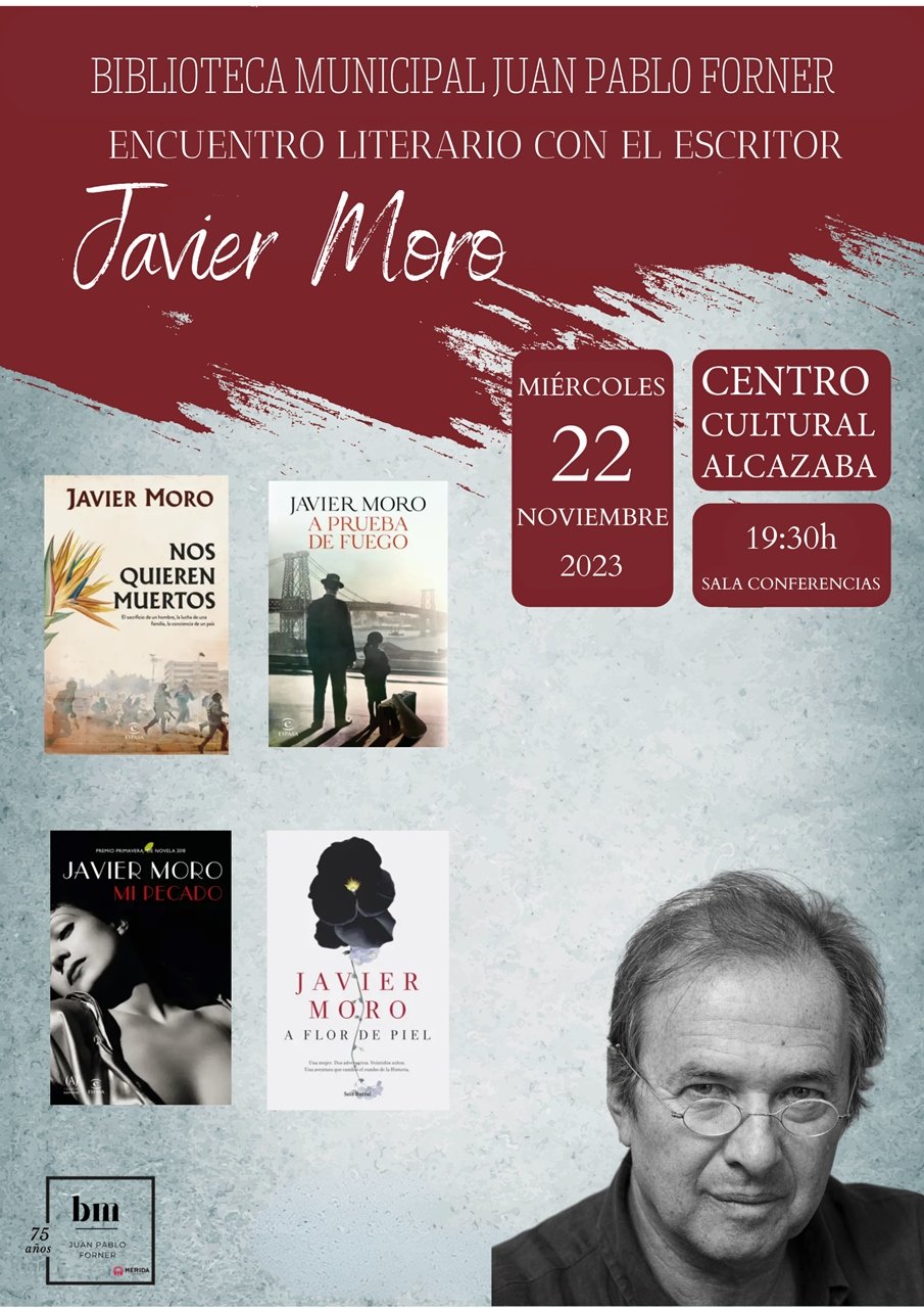 Encuentro literario con Javier Moro