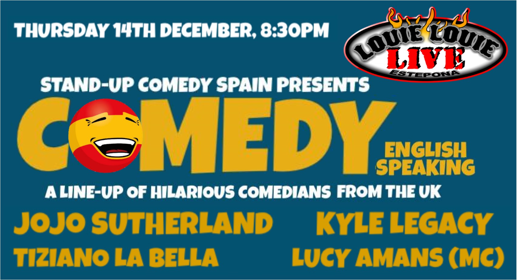 Stand-Up Comedy in English (Estepona)