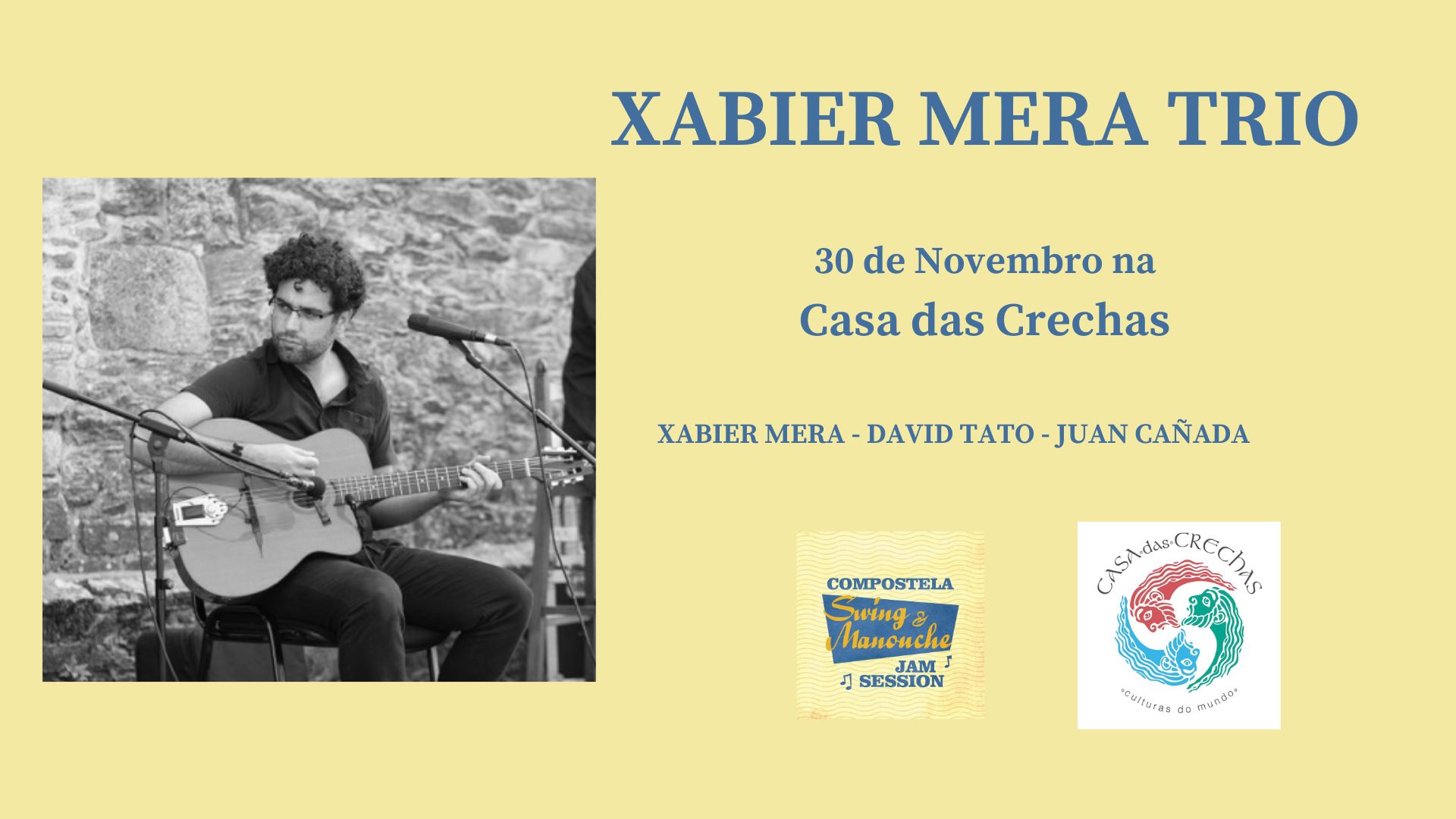 Compostela Swing and Manouche Jam con XABIER MERA