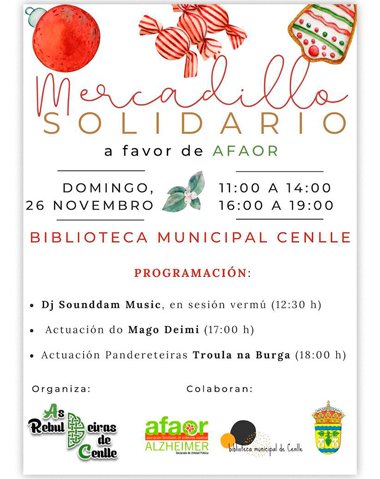 MERCADILLO SOLIDARIO 2023| CENLLE