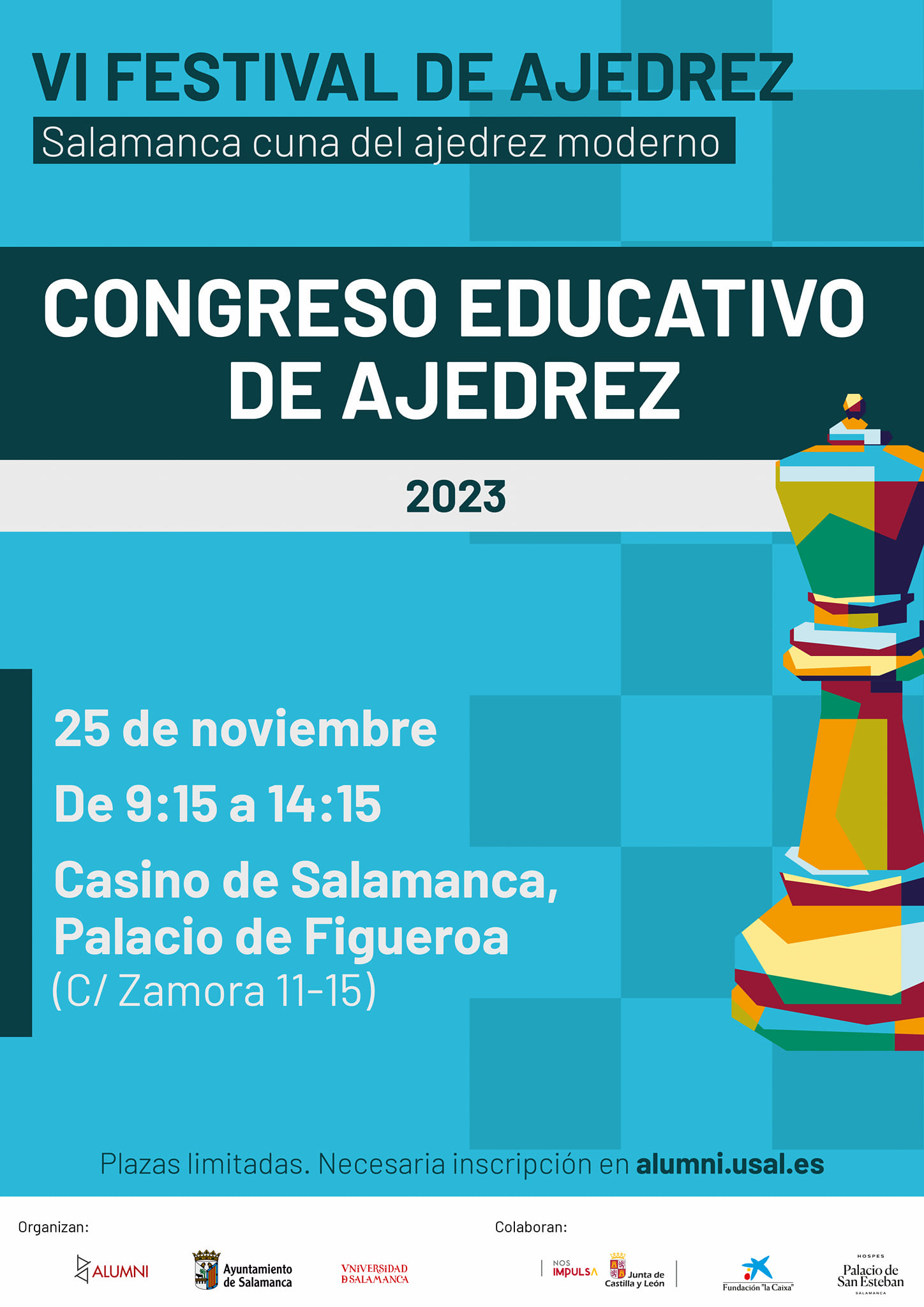 Salamanca. III Congreso de Ajedrez Educativo, Universidad de Salamanca