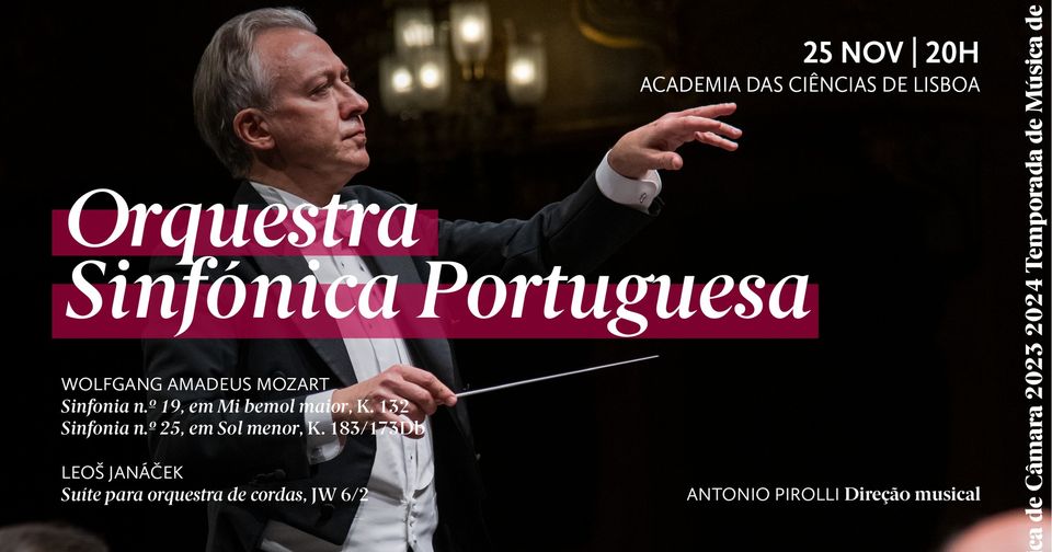 Orquestra Sinfónica Portuguesa na Academia das Ciências de Lisboa