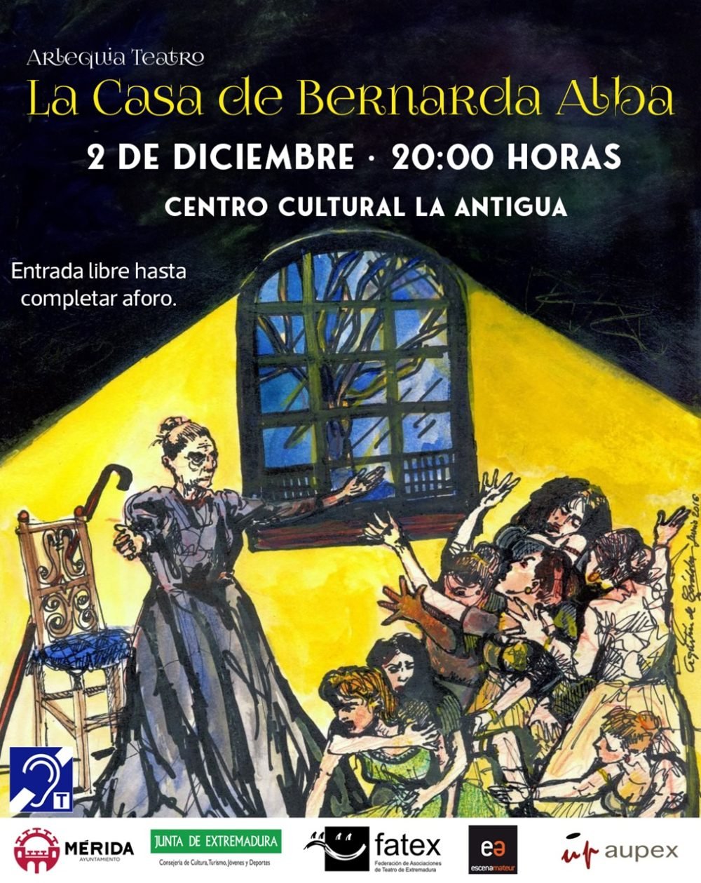 Teatro: «La casa de Bernarda Alba»