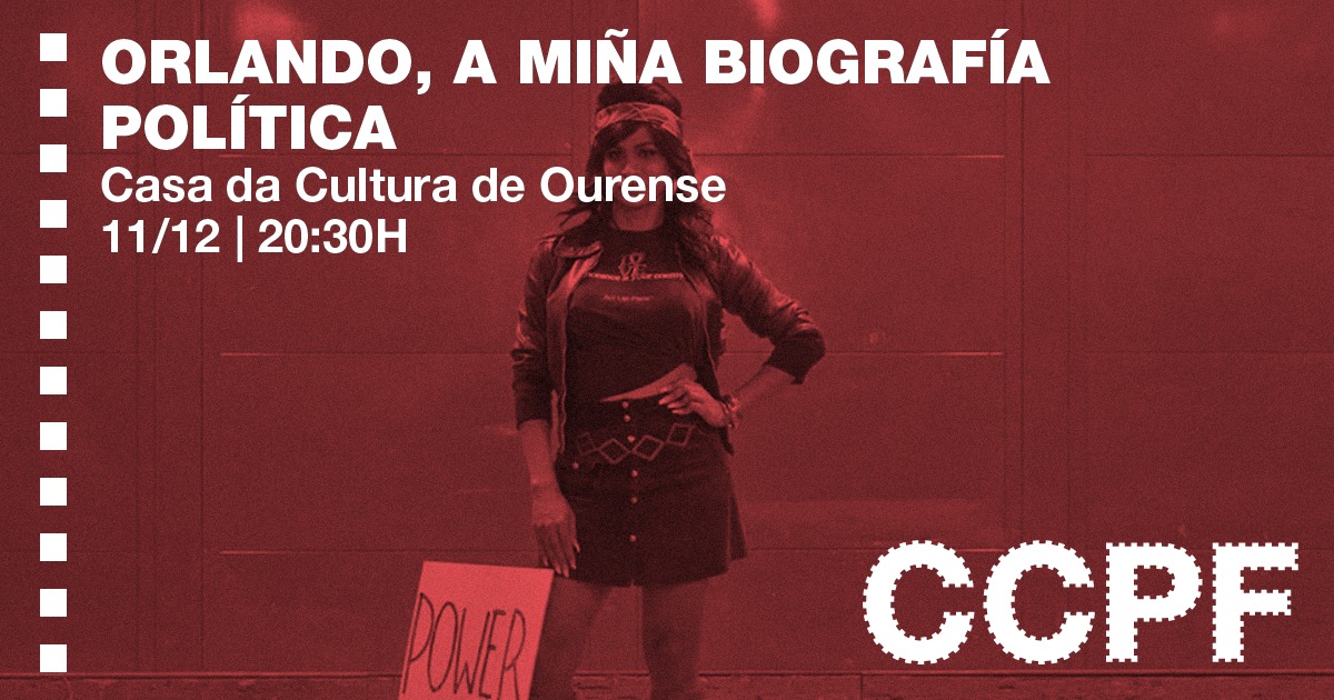 Luns de Filmoteca: Orlando, a miña biografía política en Ourense