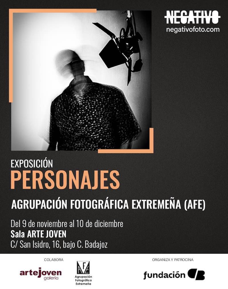 Exposición sobre personajes de Badajoz - AFE - Festival NEGATIVO