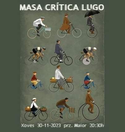 Masa Crítica de Lugo de novembro 2023