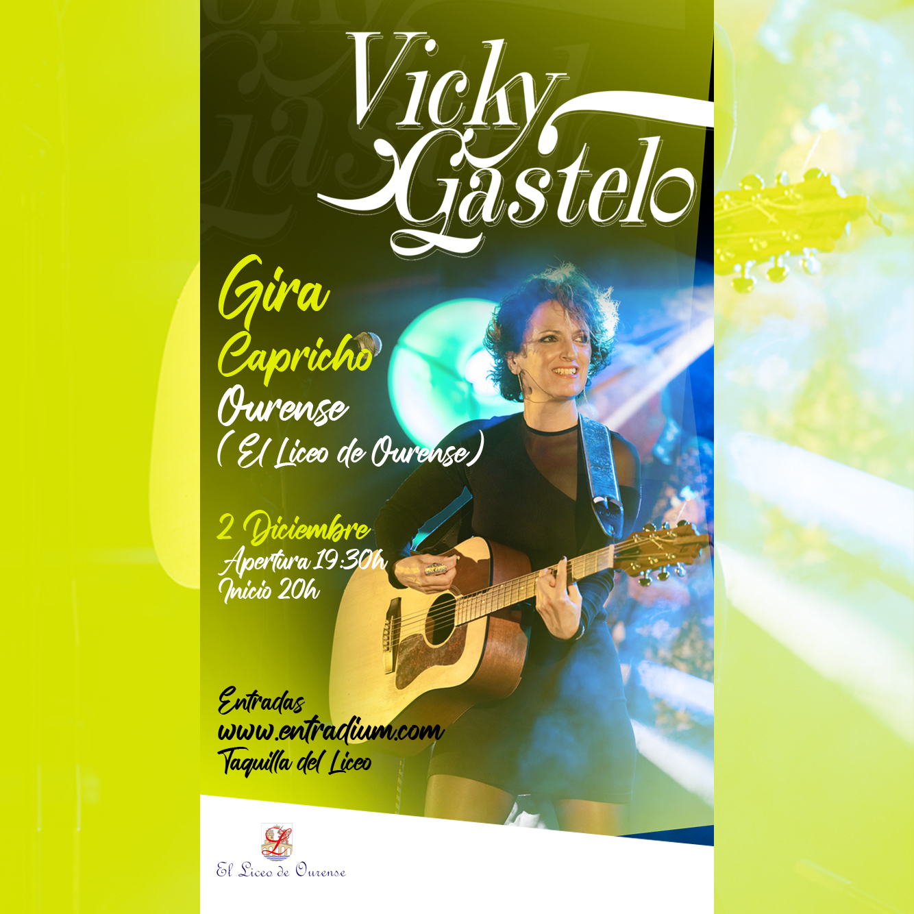 Vicky Gastelo en Ourense 
