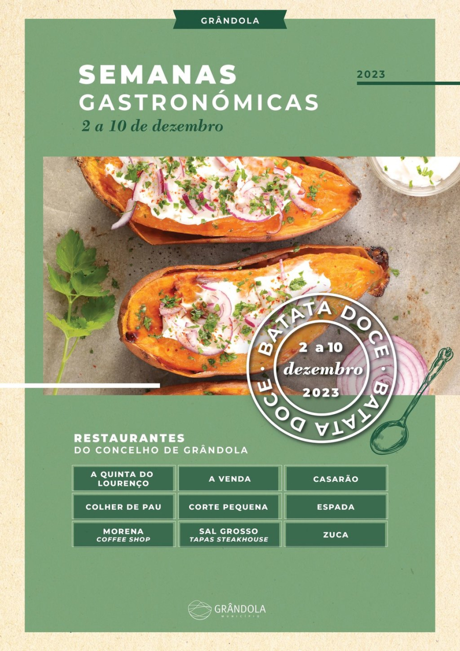 GASTRONOMIA | Semanas Gastronómicas da Batata-doce