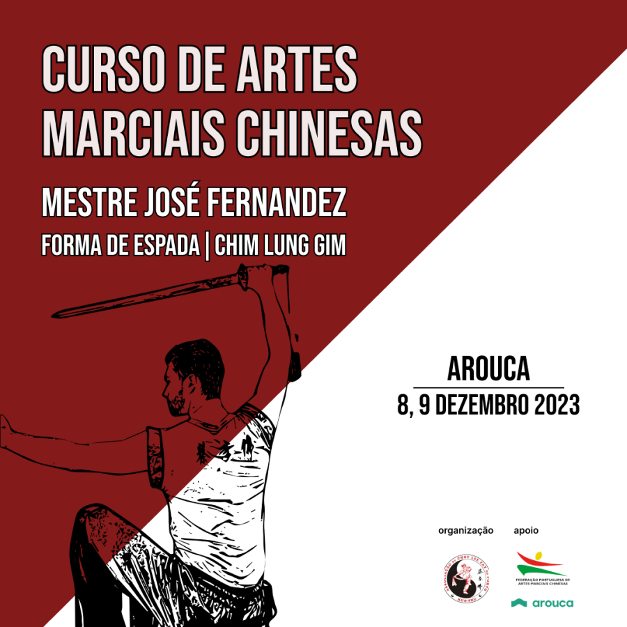 CURSO DE FORMAÇÃO DE ARTES MARCIAIS CHINESAS