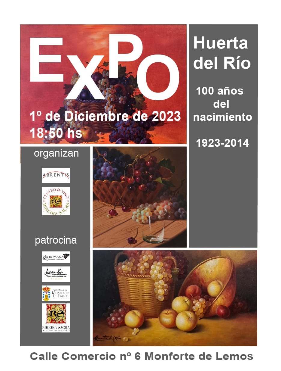 EXPO G. Huerta del Río- 100 años del nacimiento