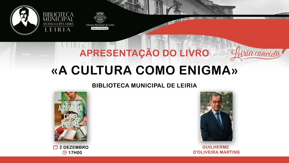 Leiria Convida com Guilherme d'Oliveira Martins