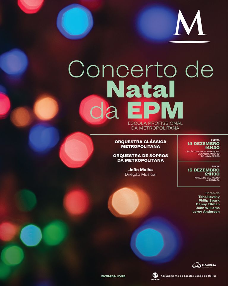 Concerto de Natal EPM | Escola Profissional Metropolitana 